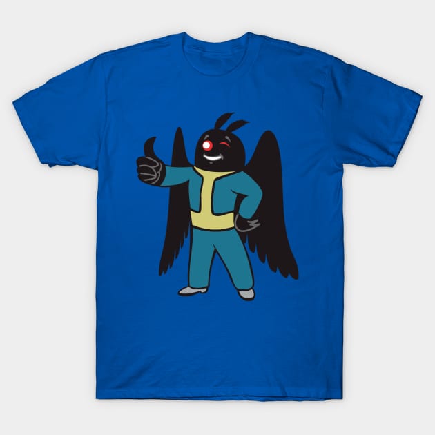 Radiation Suit Mothman T-Shirt by TheKLSGhostbusters